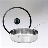 Black Cube Inoxidable, Sartén con Tapa, 28 cm de diámetro, 4.3 L