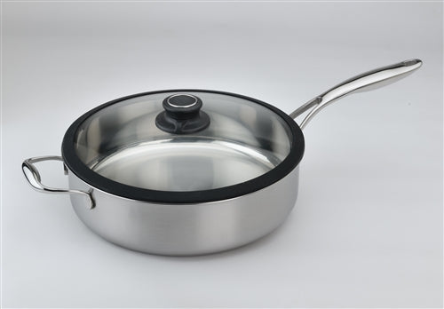 Black Cube Inoxidable, Sartén con Tapa, 28 cm de diámetro, 4.3 L