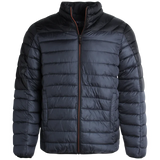 Men's Jacket - Packable Puffer Coat Charcoal - Bass Creek