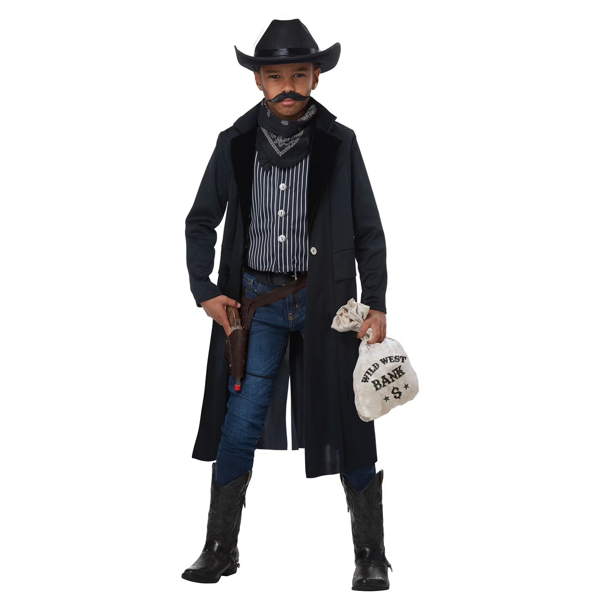 Conjunto de disfraz de pistolero de Wild West Kids