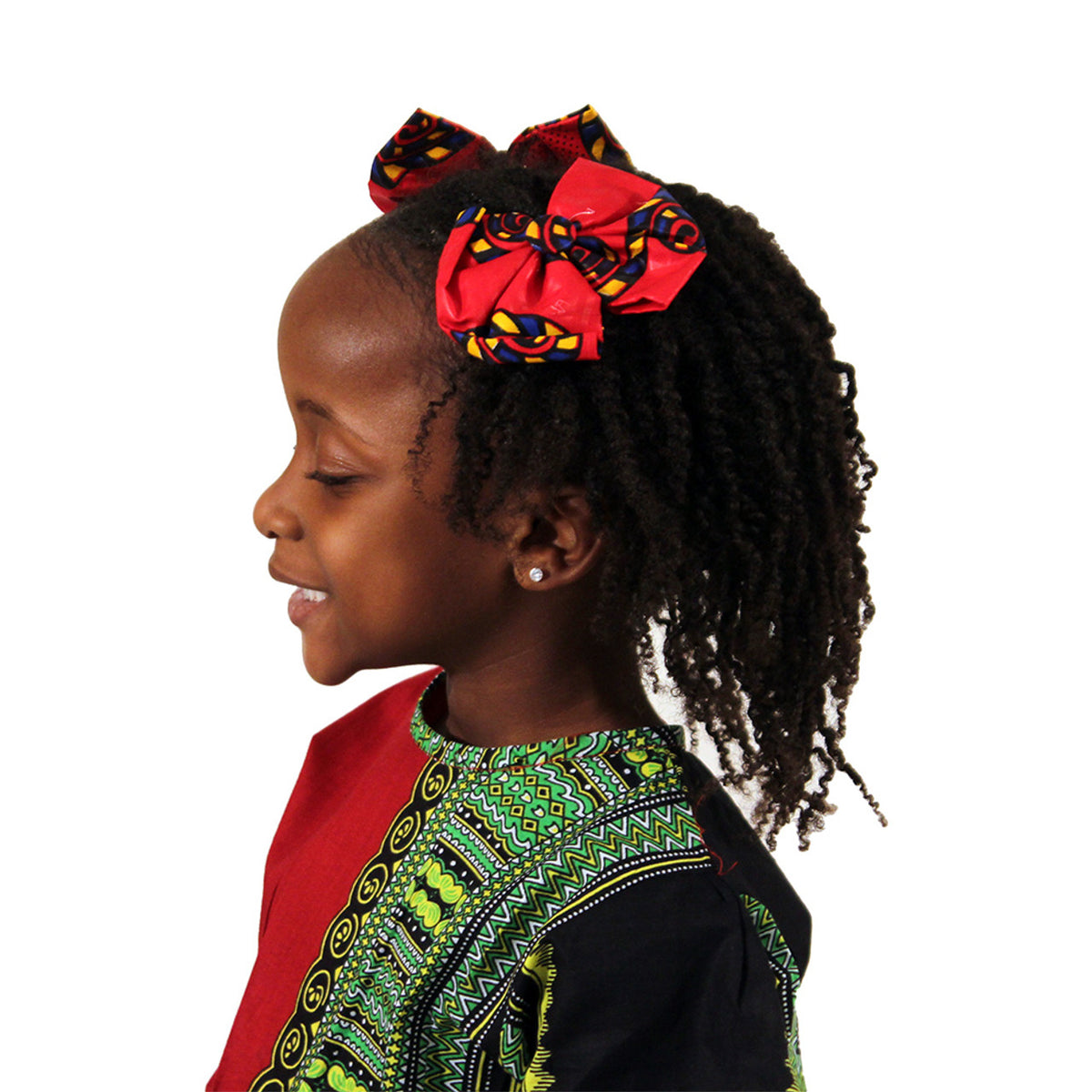 Kitenge Hair Bow - ASSORTED