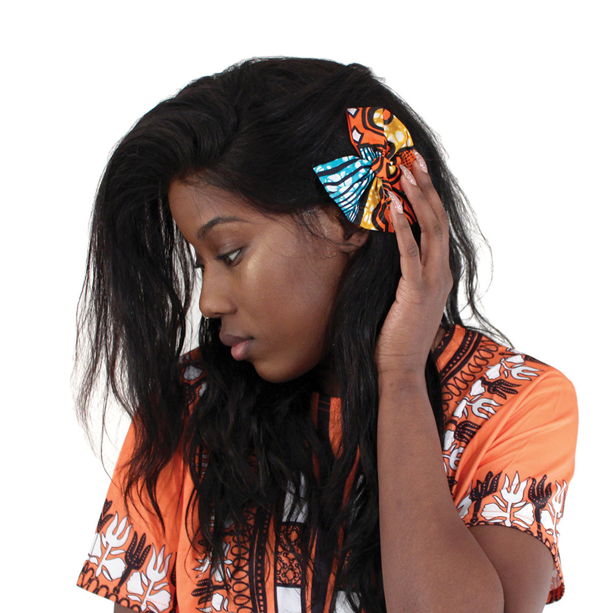Kitenge Hair Bow - ASSORTED
