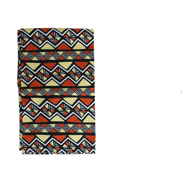 Turbante con estampado africano - B