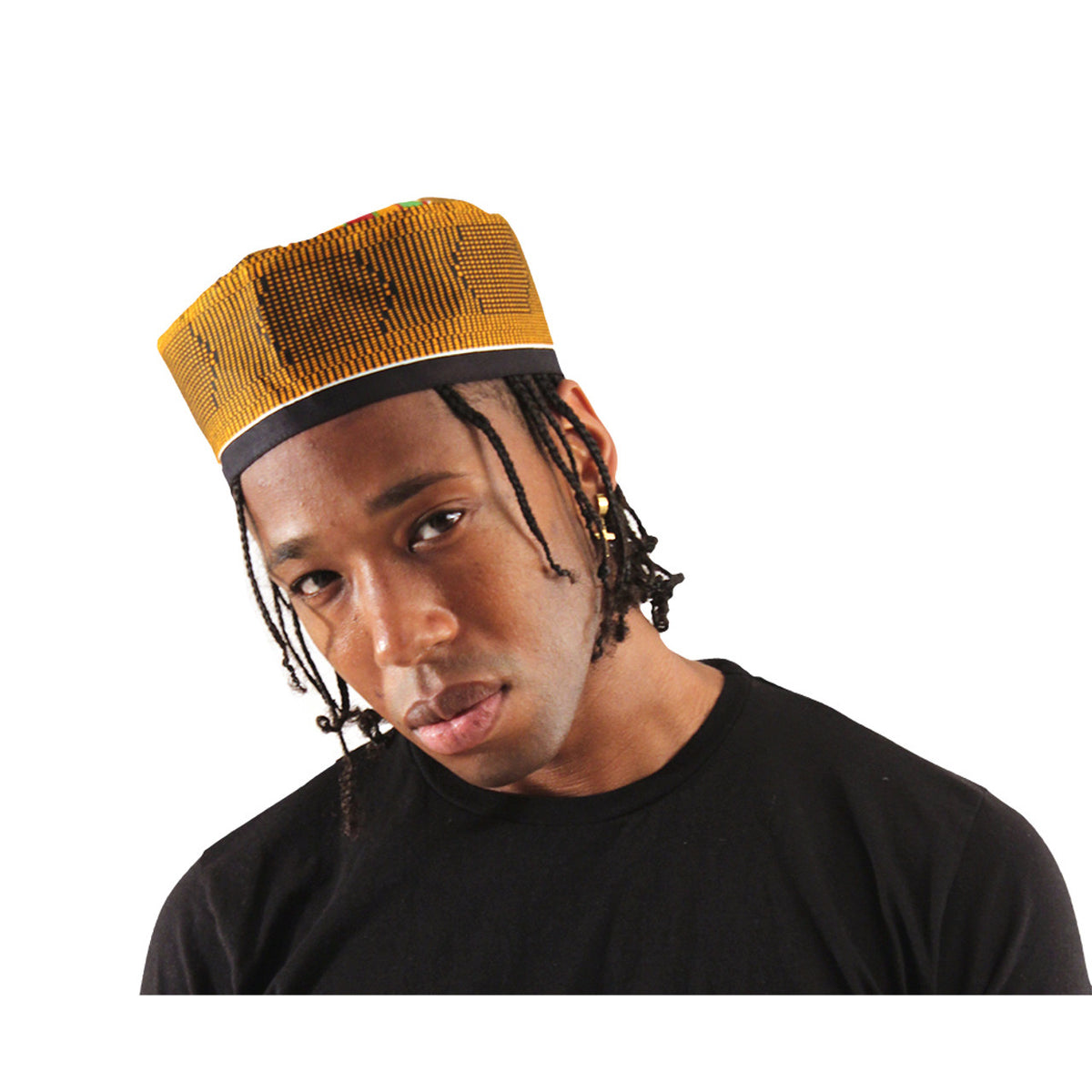Gorro kufi de kente #4