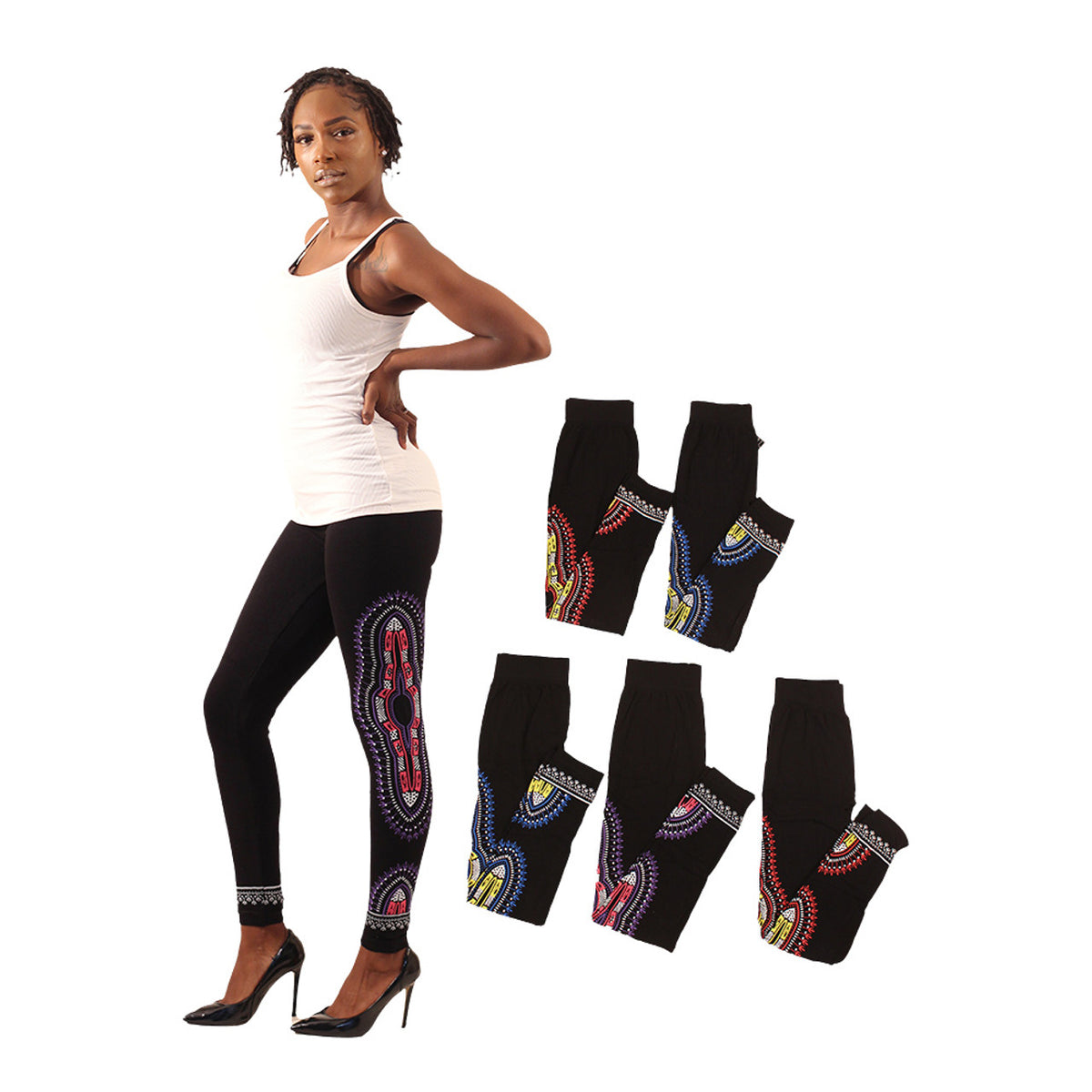 Mallas estampadas tradicionales