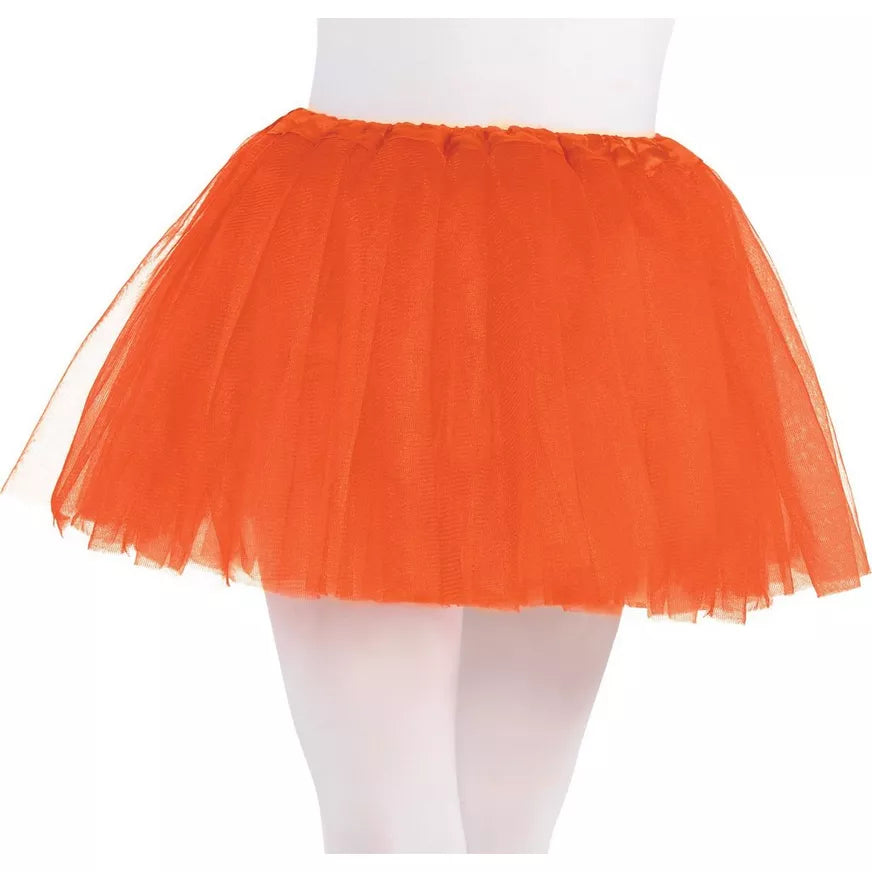 Tutu para niña - Naranja neón