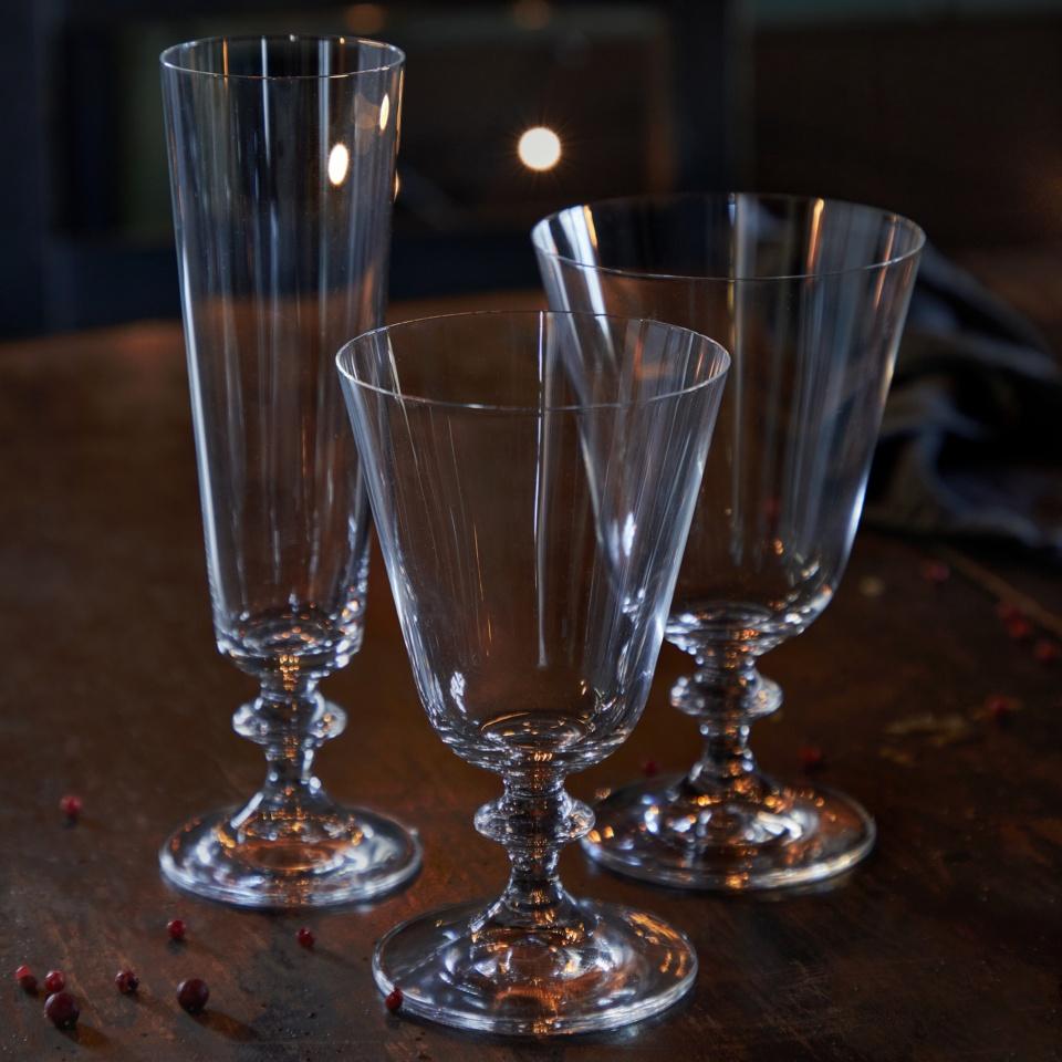 Vaso de agua de 12 oz Riva Transparente - Vidrio