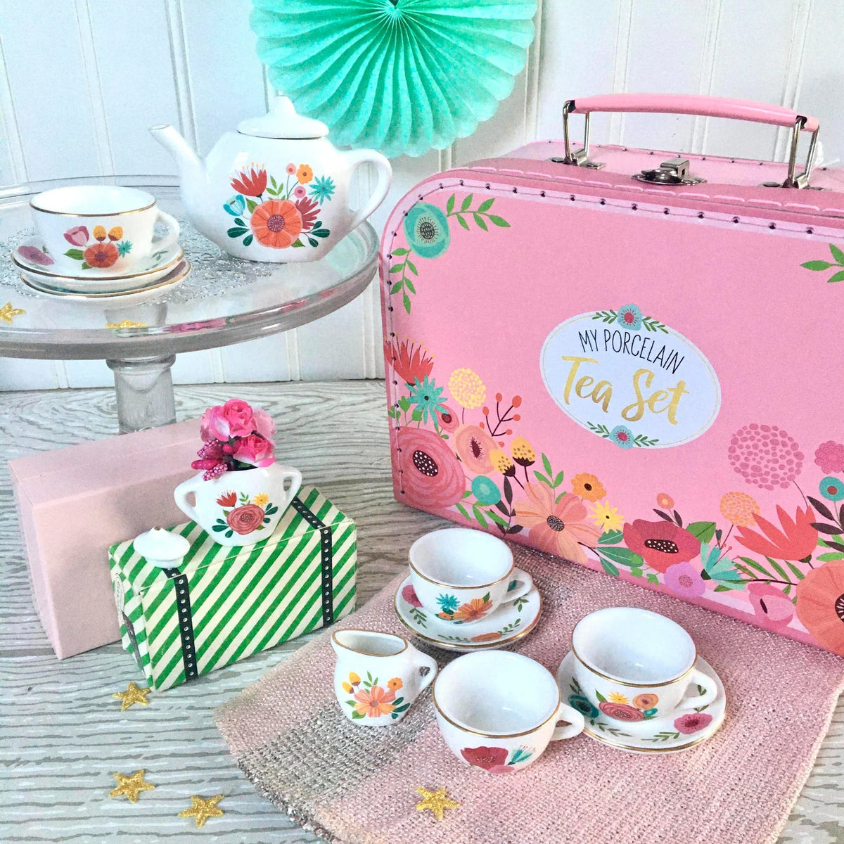 My Porcelain Tea Set with Carry Case