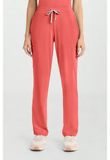 Straight Leg Scrub Pant True Coral