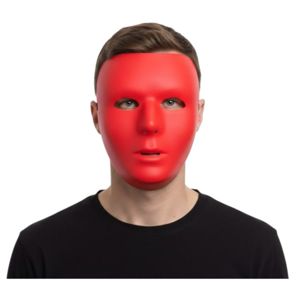 Red Full Face Mask