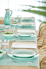 Plato llano, Toarmina Aqua 28 cm