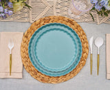 Bella Cutlery White / Gold  Handle