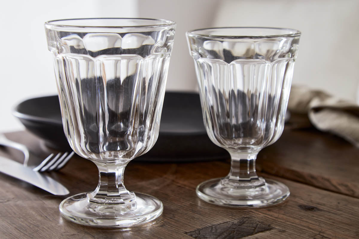 Water Glass 10oz  Gomos Clear Glass