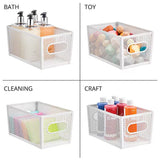 10 x 6 x 5  Bin Matte White