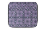 Blossom Dish Drying Mat Lavender /Grey