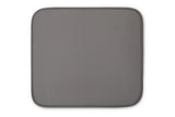 Labyrinth Dish Drying Mat Aqua / Grey