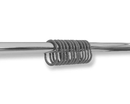 Flexi Shower Curtain Hooks Set/ 12 Gray