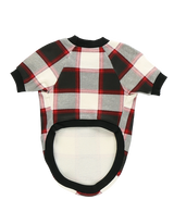 Camisa de cuadros escoceses para perro