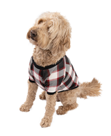 Camisa de cuadros escoceses para perro