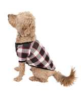 Camisa de cuadros escoceses para perro