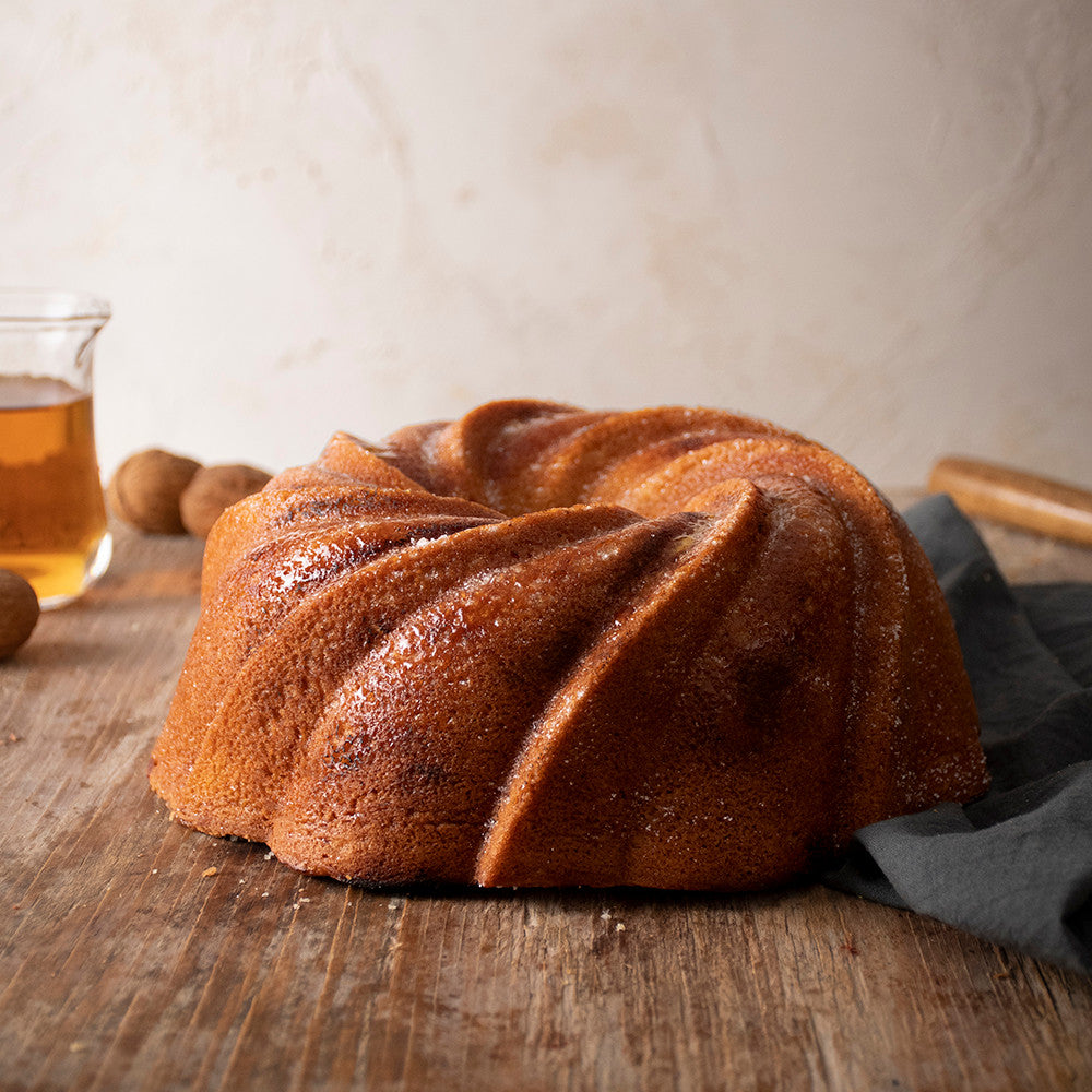 Molde Bundt de 10 tazas con espiral