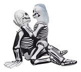 5.5 FT Halloween Inflatable Outdoor Skeleton Couple Lovers