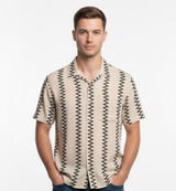 Camiseta Hombre con Estampado Crema - Zeox