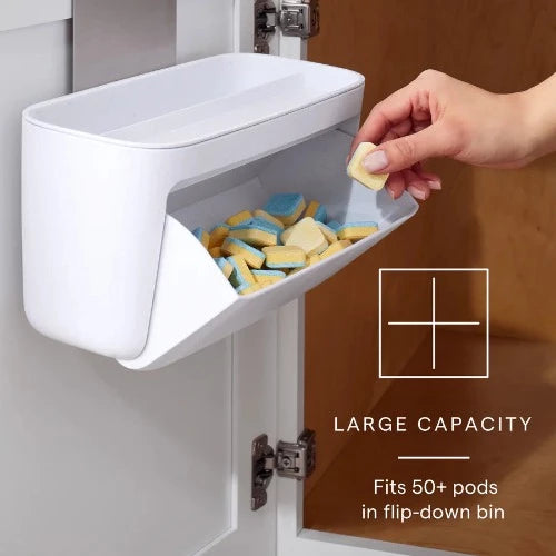 Soporte para cápsulas de lavavajillas DoorStash