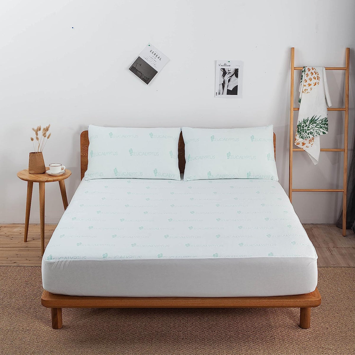 Eucalyptus Mattress Protector-Full