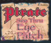 PIRATE PATCH-SEE THRU