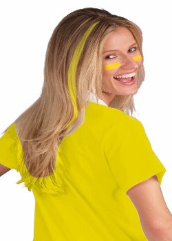 Extensiones de pelo-Amarillo