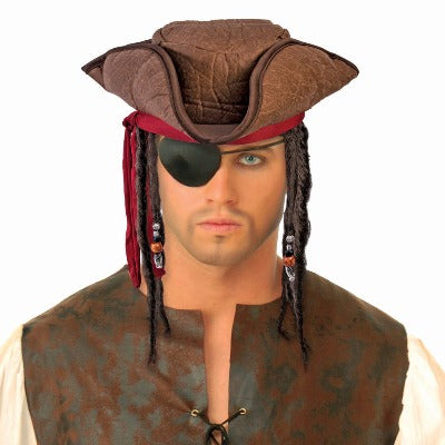PIRATE HAT WITH DREADS