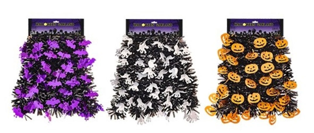 Guirnalda de Halloween de 8" en 3 colores