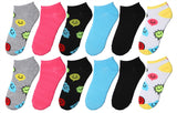 Paquete de 3 calcetines tobilleros de algodón con diseños novedosos y bonitos
