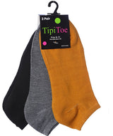 Forros para pies de hombre - Paquete de 3 pares