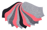 3 Pack Solid Cute Cotton Ankle Socks