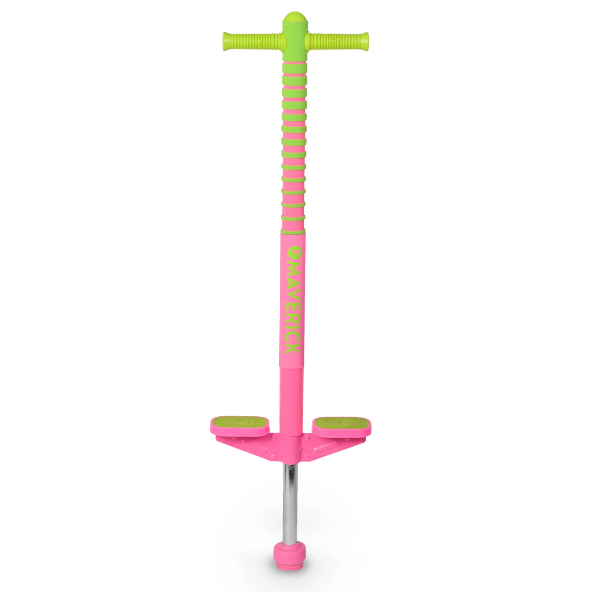 Flybar Masters of Bounce Pogo Stick Maverick Pink & Green