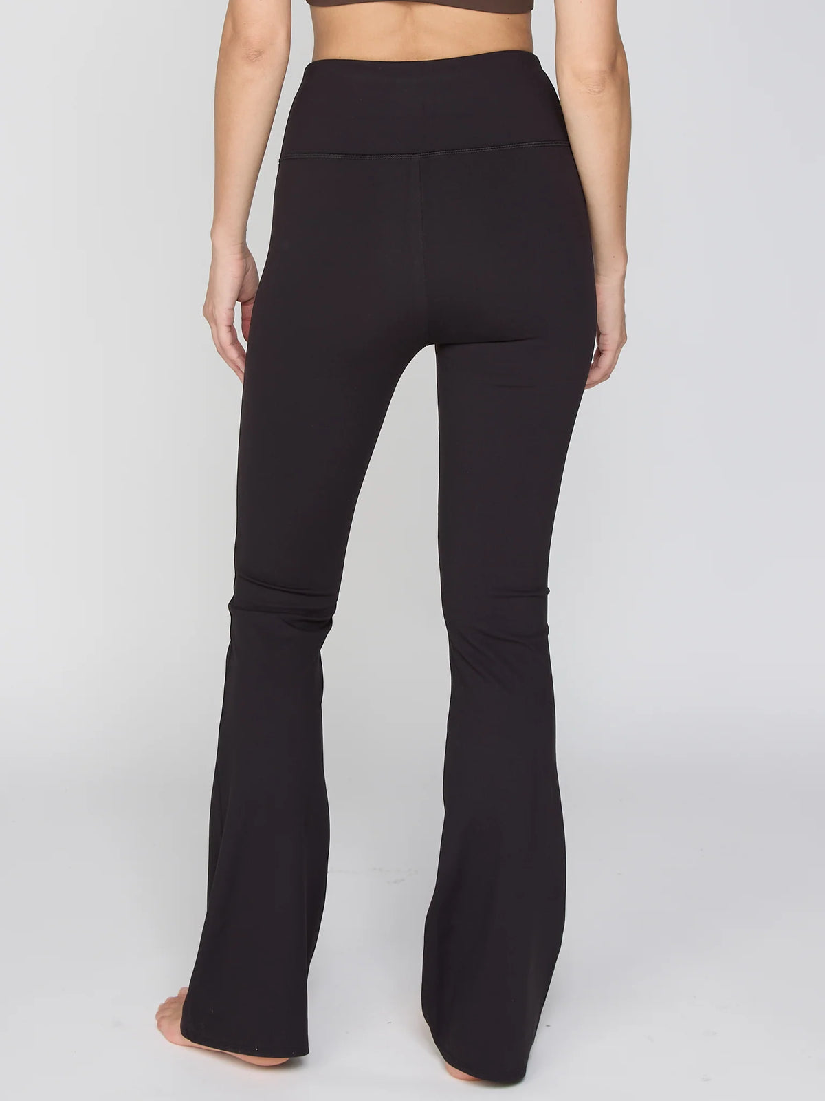 Flare Boot Cut Leggings Black