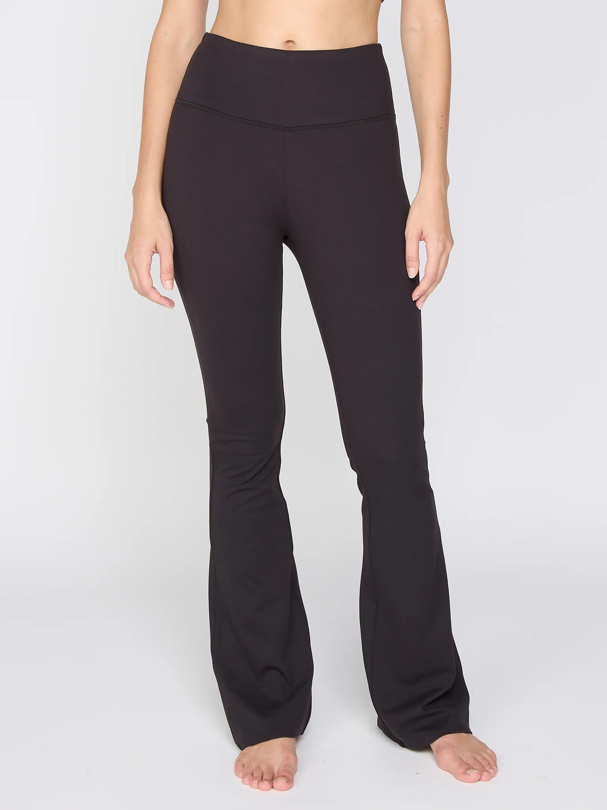 Flare Boot Cut Leggings Black