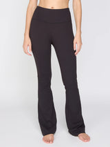 Flare Boot Cut Leggings Black