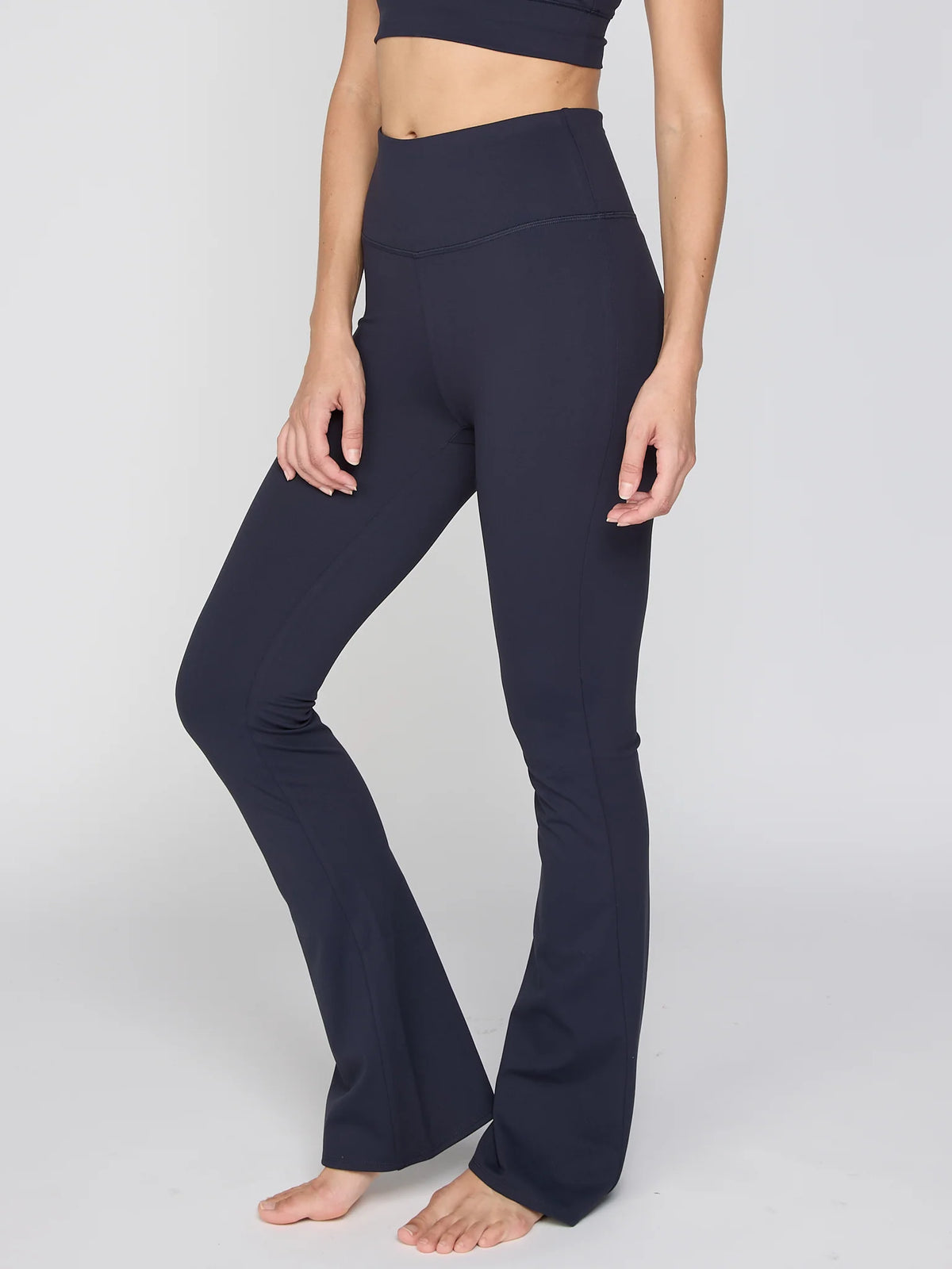 Flare Boot Cut Leggings Black