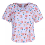 Conjunto de Pijama Acanalado Siesta Rosa