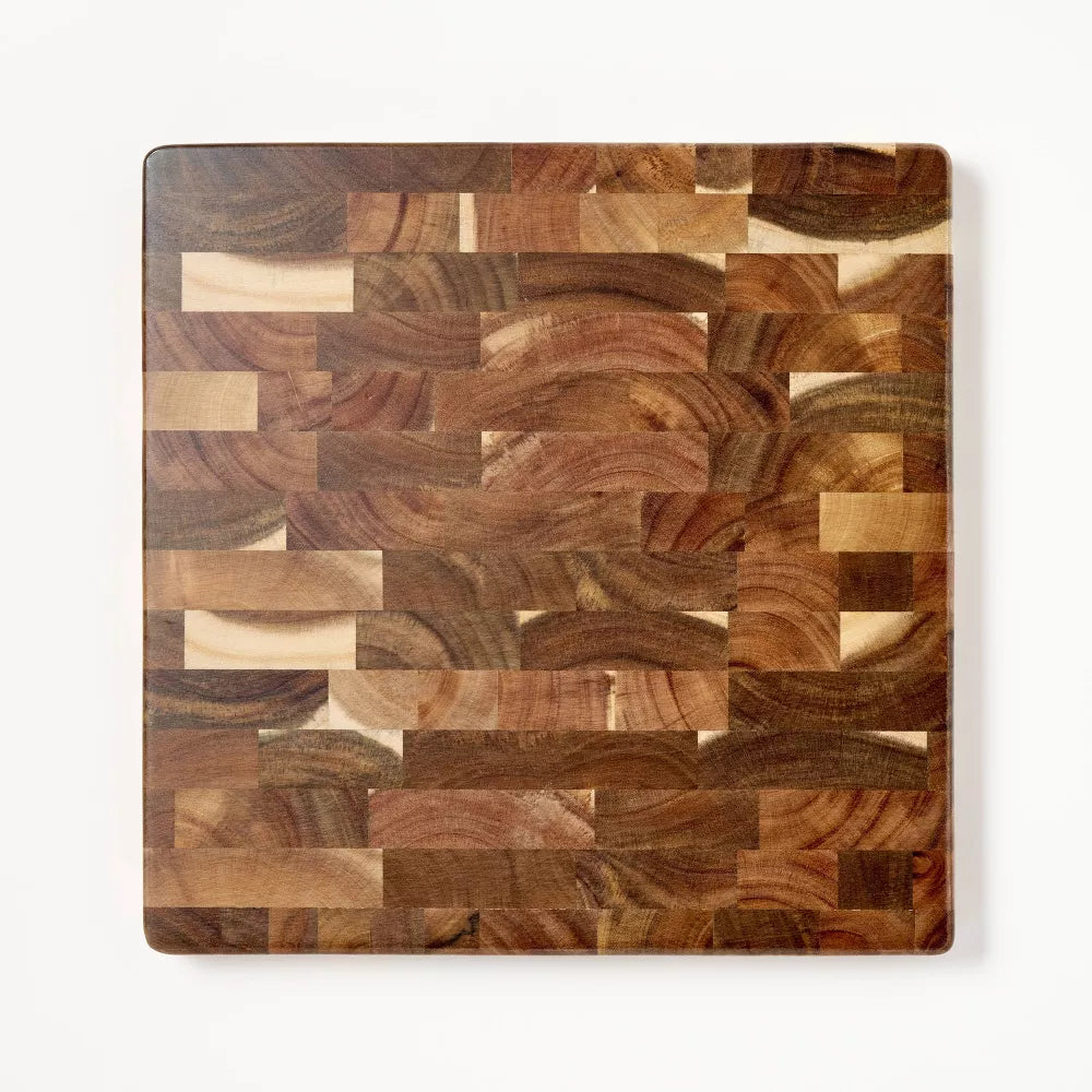 14 x 14 Acacia End Grain