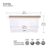 Bolsa de silicona reutilizable pequeña