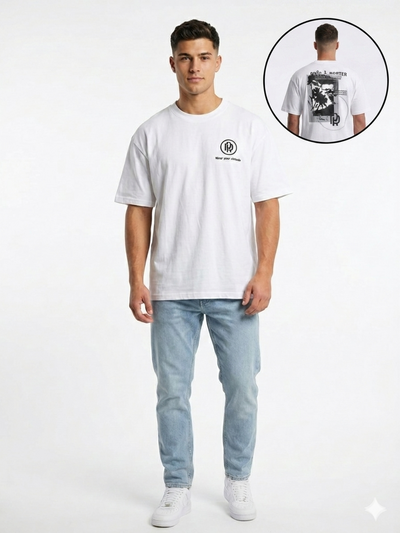 Sueter Caballero  Blanco Wear your attitude