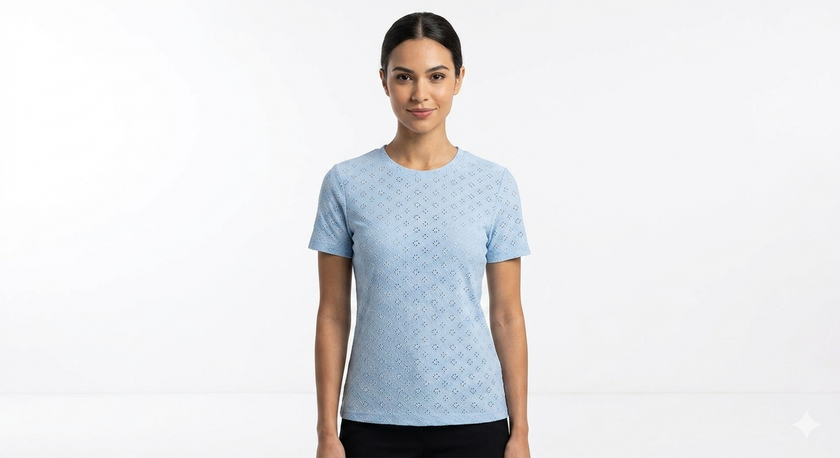 Camiseta sin mangas azul
