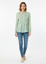 Blouse Coconut/Vanilla /Riviera - Zac & Rachel