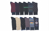 Calcetín de vestir individual para hombre