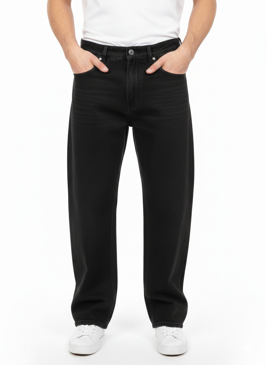 Pantalones Vaqueros de Hombre, Negros