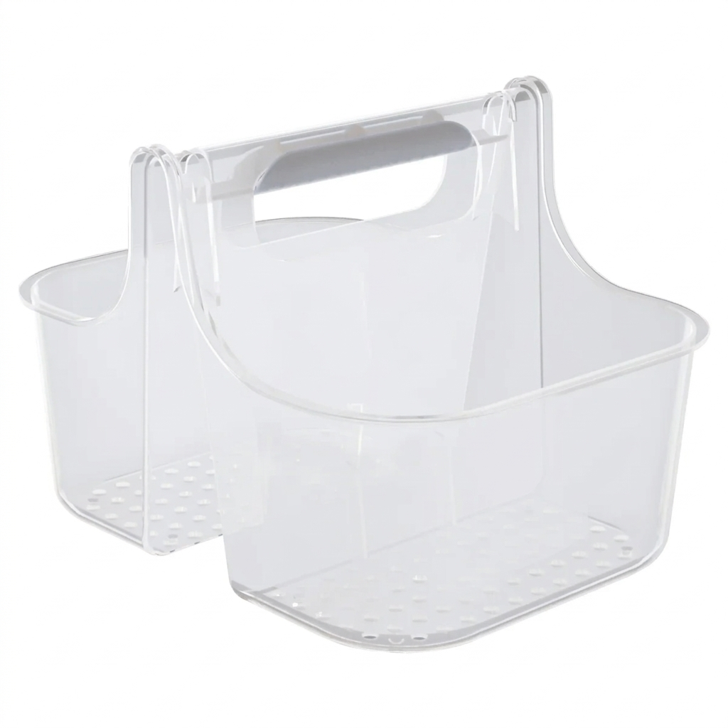 Transparente - Bolsa grande con agarre suave